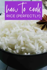 how to cook rice perfectly